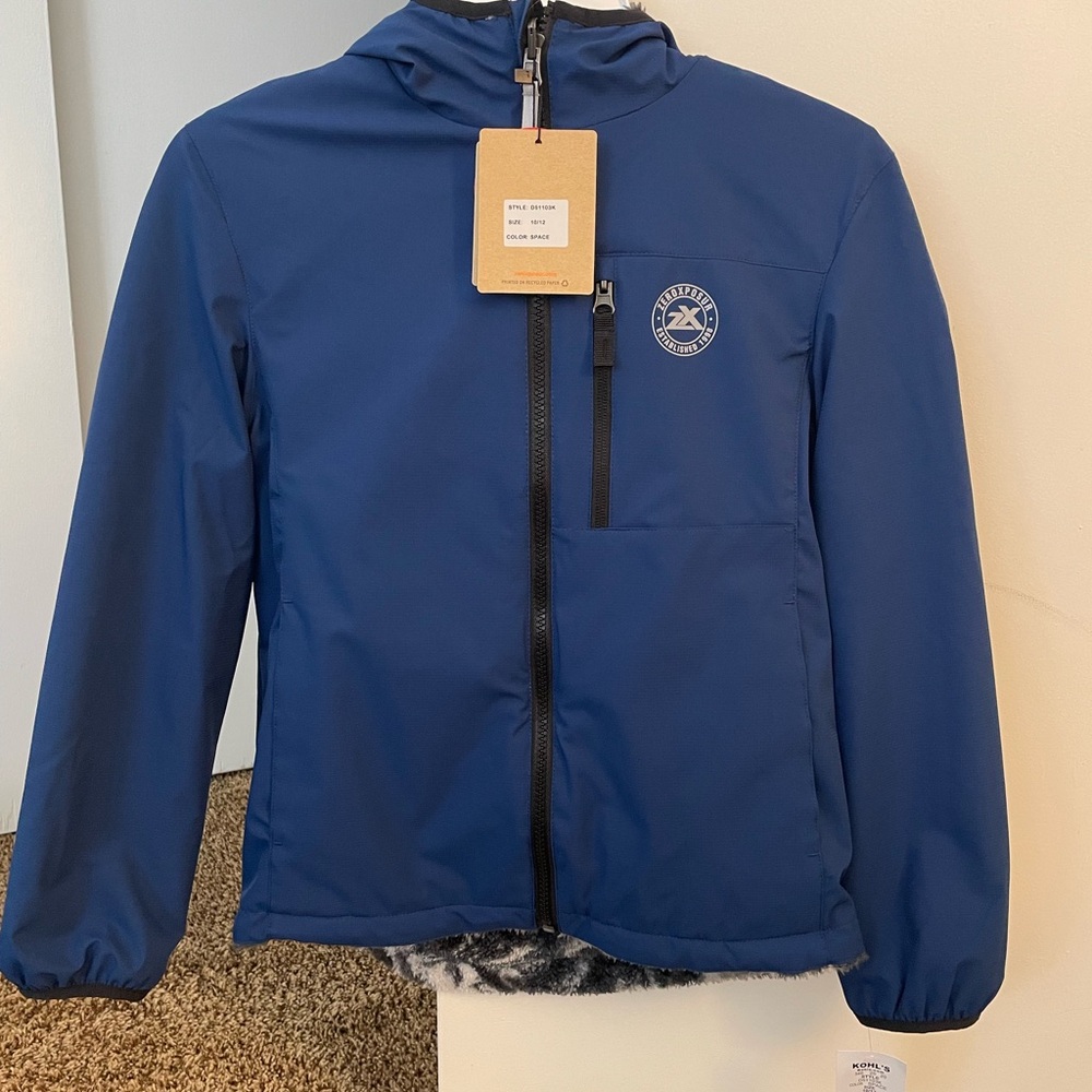 ZeroXposur Kids Blue Puffer Jacket